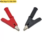 Kẹp Cá Sấu 30A 4.5mm Màu Đen